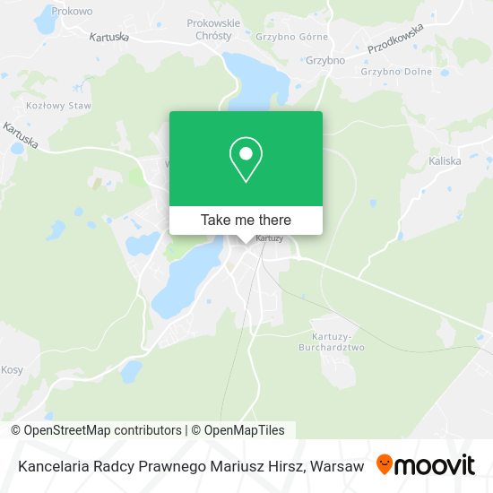 Kancelaria Radcy Prawnego Mariusz Hirsz map