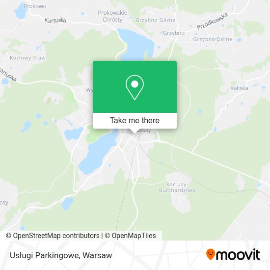 Usługi Parkingowe map