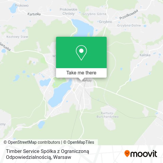 Timber Service Spółka z Ograniczoną Odpowiedzialnością map