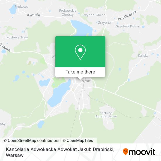 Kancelaria Adwokacka Adwokat Jakub Drapiński map