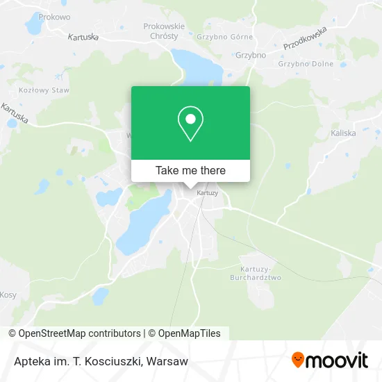 Карта Apteka im. T. Kosciuszki