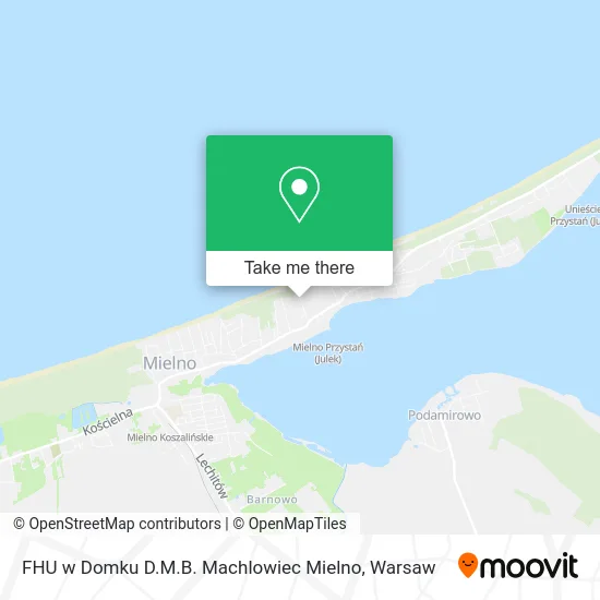 Карта FHU w Domku D.M.B. Machlowiec Mielno
