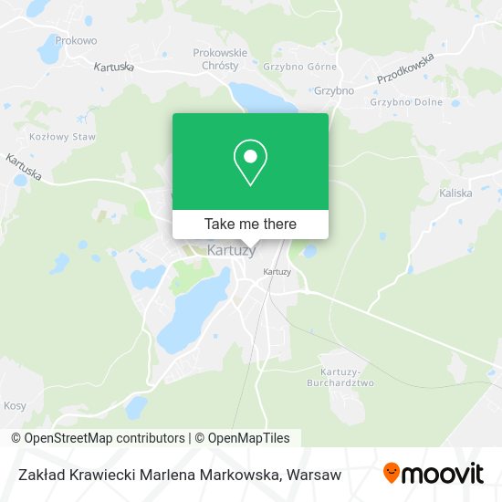 Zakład Krawiecki Marlena Markowska map