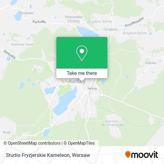 Studio Fryzjerskie Kameleon map