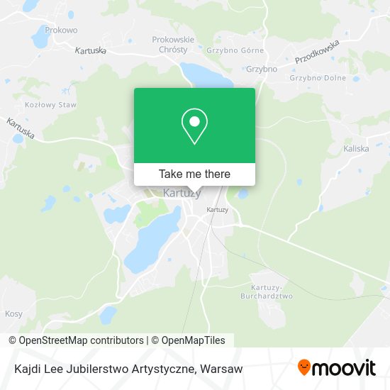 Kajdi Lee Jubilerstwo Artystyczne map