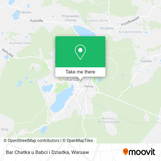 Bar Chatka u Babci i Dziadka map