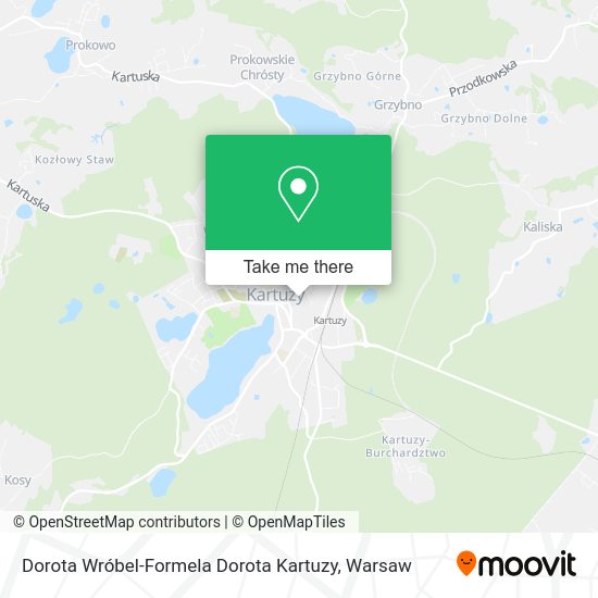 Dorota Wróbel-Formela Dorota Kartuzy map