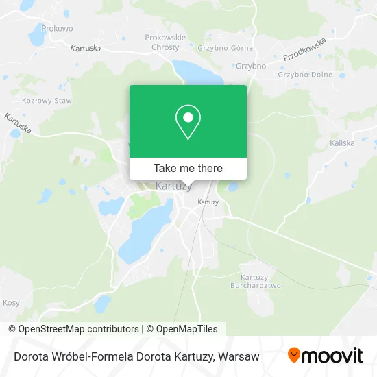 Dorota Wróbel-Formela Dorota Kartuzy map