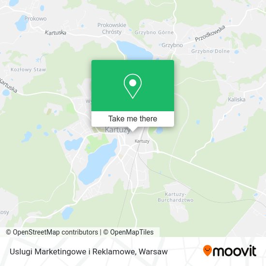 Uslugi Marketingowe i Reklamowe map