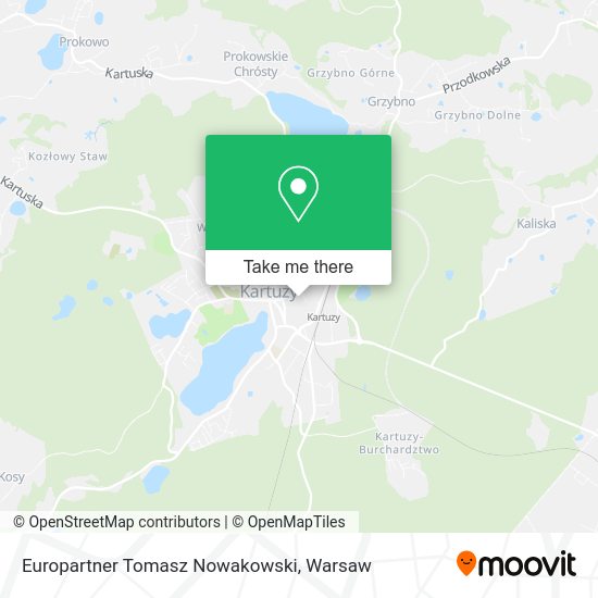 Europartner Tomasz Nowakowski map