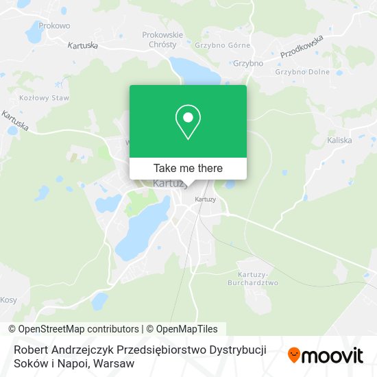 Robert Andrzejczyk Przedsiębiorstwo Dystrybucji Soków i Napoi map