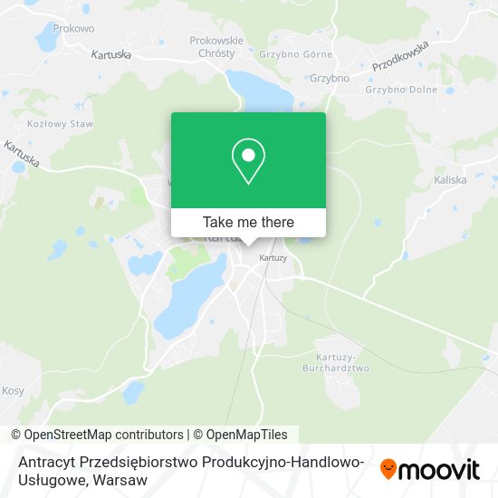 Antracyt Przedsiębiorstwo Produkcyjno-Handlowo-Usługowe map