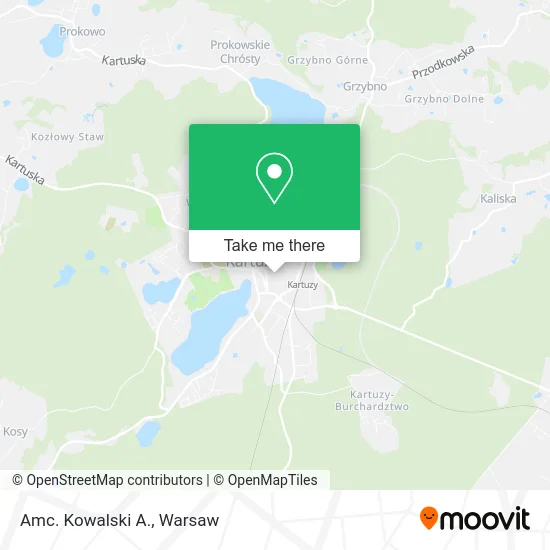 Карта Amc. Kowalski A.