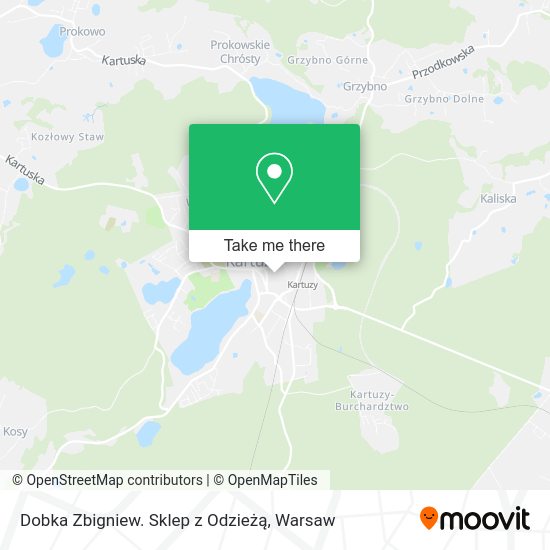 Dobka Zbigniew. Sklep z Odzieżą map