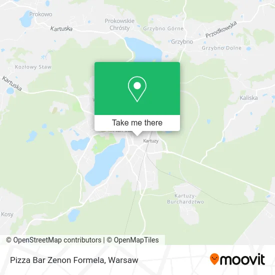 Карта Pizza Bar Zenon Formela