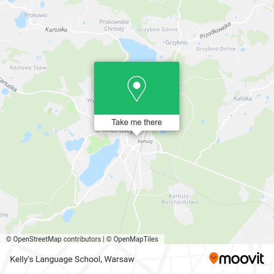 Kelly's Language School map