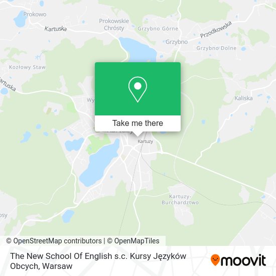 The New School Of English s.c. Kursy Języków Obcych map