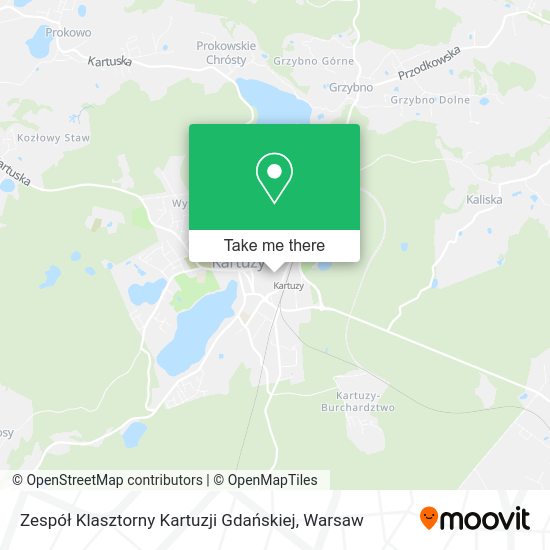 Zespół Klasztorny Kartuzji Gdańskiej map