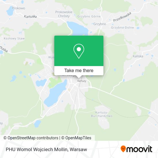 PHU Womol Wojciech Mollin map