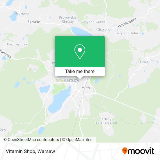 Vitamin Shop map