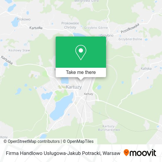 Firma Handlowo Usługowa-Jakub Potracki map