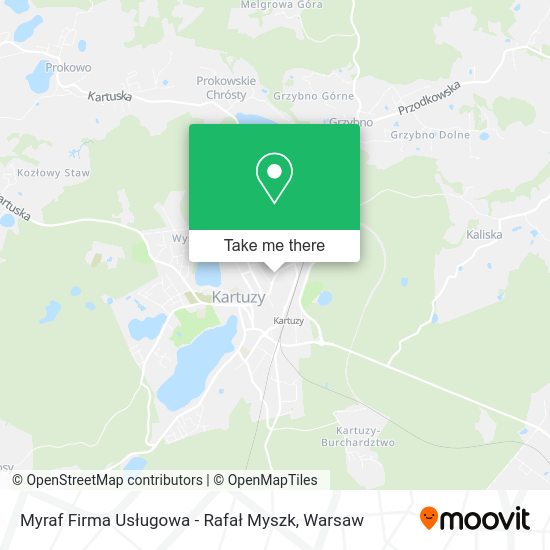 Myraf Firma Usługowa - Rafał Myszk map