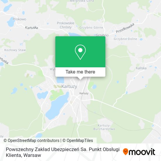 Powszechny Zakład Ubezpieczeń Sa. Punkt Obsługi Klienta map