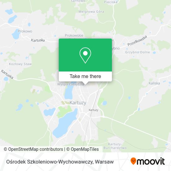 Ośrodek Szkoleniowo-Wychowawczy map