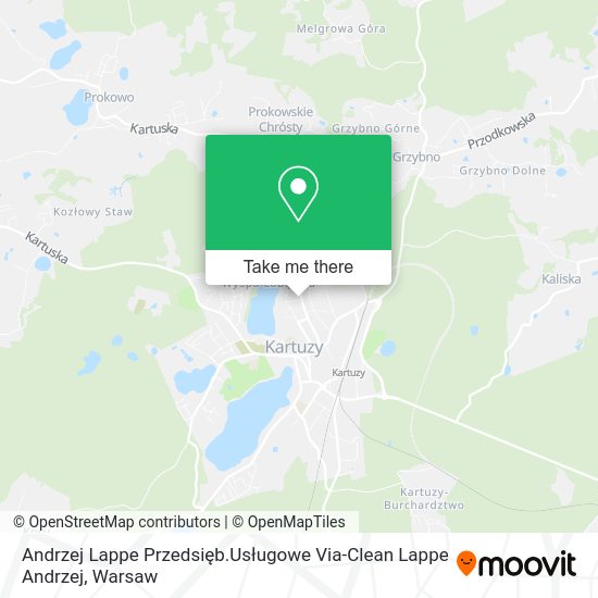 Andrzej Lappe Przedsięb.Usługowe Via-Clean Lappe Andrzej map