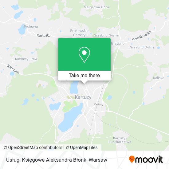 Usługi Księgowe Aleksandra Błonk map