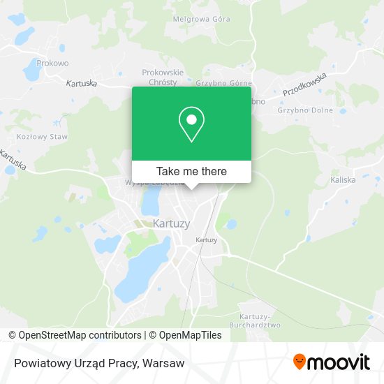 Powiatowy Urząd Pracy map