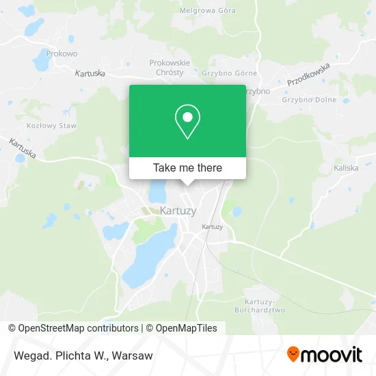 Карта Wegad. Plichta W.