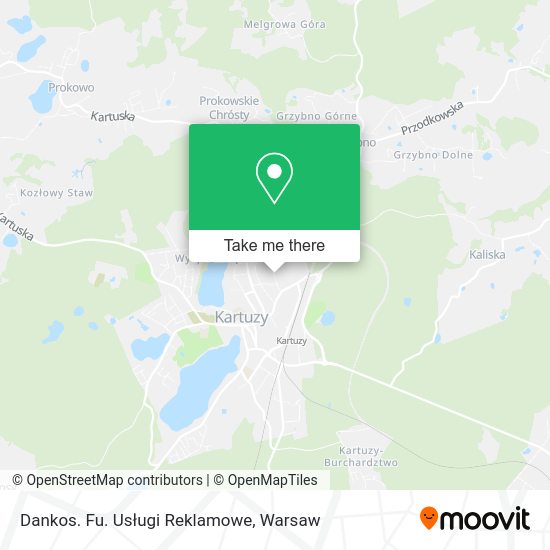 Dankos. Fu. Usługi Reklamowe map