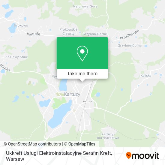 Ukkreft Usługi Elektroinstalacyjne Serafin Kreft map