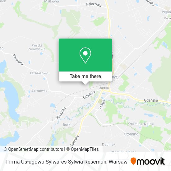 Firma Usługowa Sylwares Sylwia Reseman map