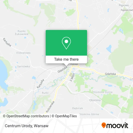 Карта Centrum Urody