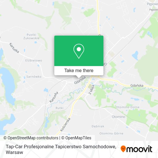 Tap-Car Profesjonalne Tapicerstwo Samochodowe map