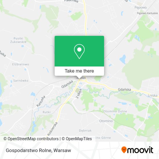 Gospodarstwo Rolne map