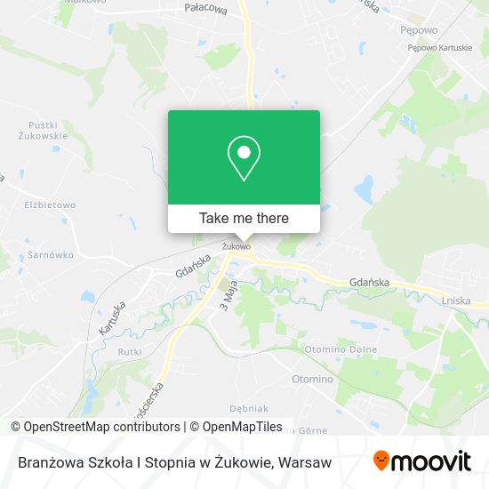 Branżowa Szkoła I Stopnia w Żukowie map