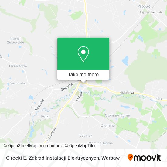 Cirocki E. Zakład Instalacji Elektrycznych map