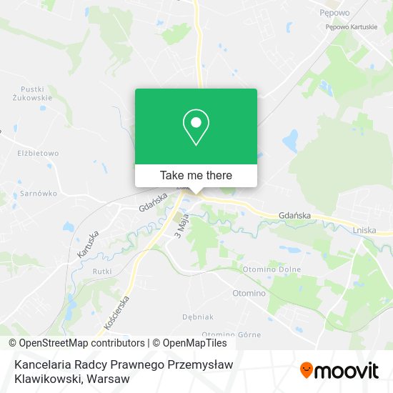 Kancelaria Radcy Prawnego Przemysław Klawikowski map