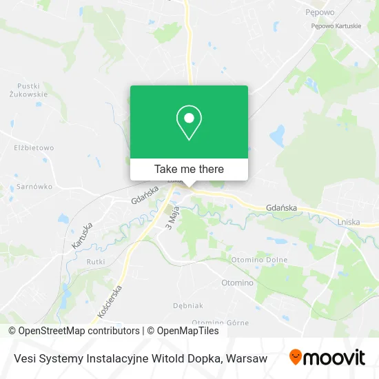 Карта Vesi Systemy Instalacyjne Witold Dopka