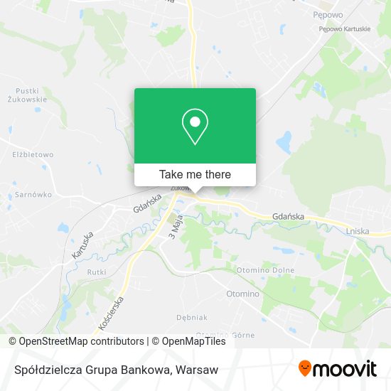 Spółdzielcza Grupa Bankowa map