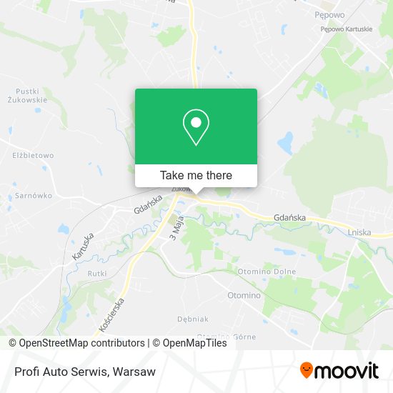 Profi Auto Serwis map