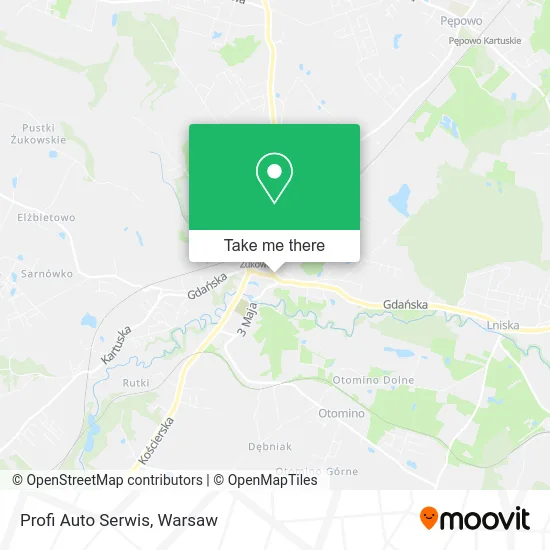 Карта Profi Auto Serwis