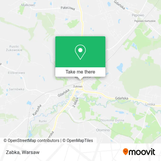 Карта Zabka