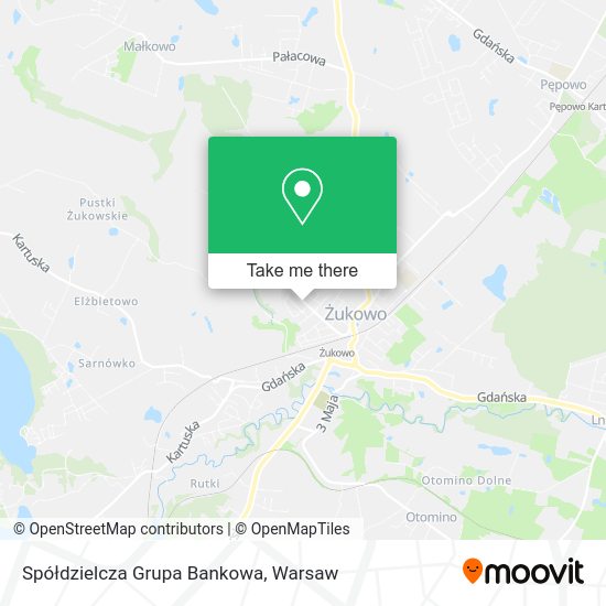 Spółdzielcza Grupa Bankowa map