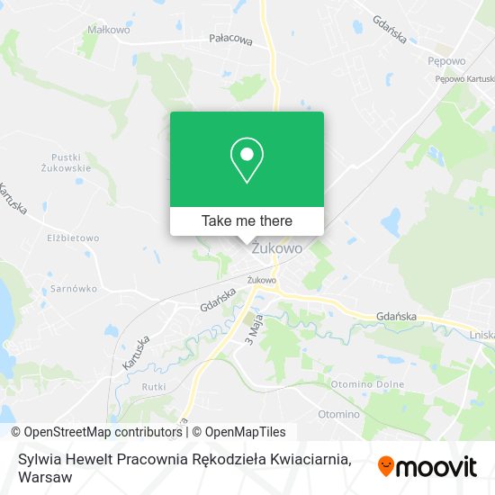 Sylwia Hewelt Pracownia Rękodzieła Kwiaciarnia map