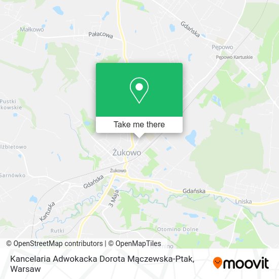 Kancelaria Adwokacka Dorota Mączewska-Ptak map