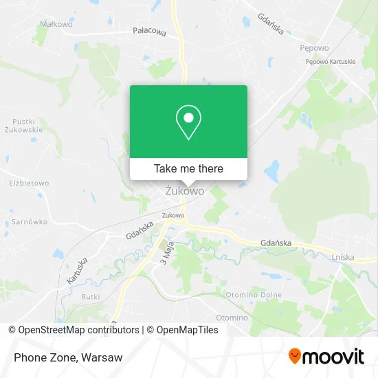 Карта Phone Zone